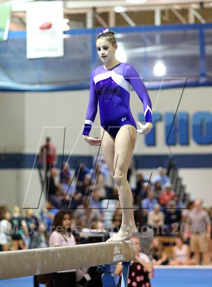 Thumbnail 1 in CHSAA 5A State Gymnastics Championships photogallery.