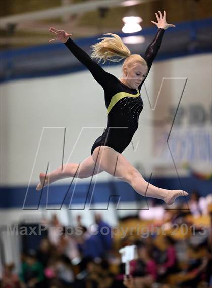 Thumbnail 3 in CHSAA 5A State Gymnastics Championships photogallery.