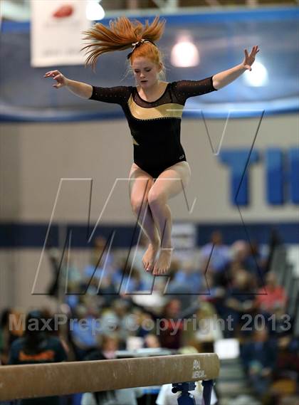 Thumbnail 1 in CHSAA 5A State Gymnastics Championships photogallery.