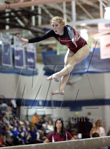 Thumbnail 1 in CHSAA 5A State Gymnastics Championships photogallery.