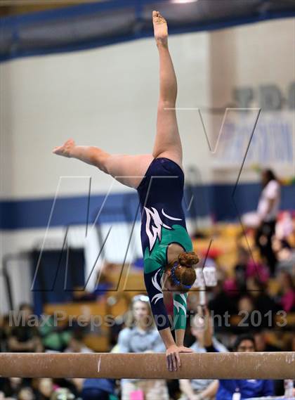 Thumbnail 2 in CHSAA 5A State Gymnastics Championships photogallery.