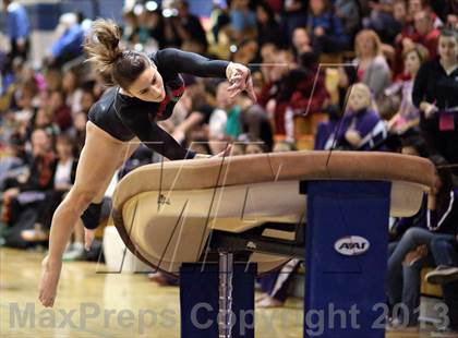 Thumbnail 2 in CHSAA 5A State Gymnastics Championships photogallery.