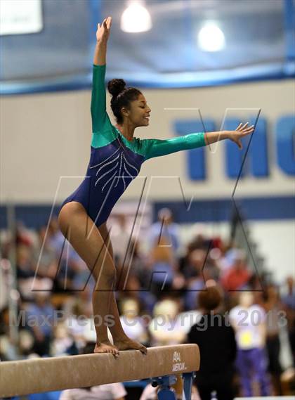 Thumbnail 3 in CHSAA 5A State Gymnastics Championships photogallery.