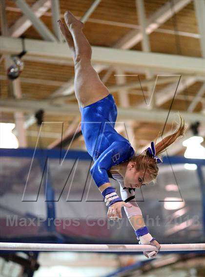 Thumbnail 3 in CHSAA 5A State Gymnastics Championships photogallery.