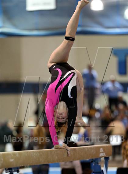 Thumbnail 2 in CHSAA 5A State Gymnastics Championships photogallery.