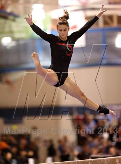 Thumbnail 2 in CHSAA 5A State Gymnastics Championships photogallery.