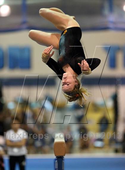 Thumbnail 2 in CHSAA 5A State Gymnastics Championships photogallery.