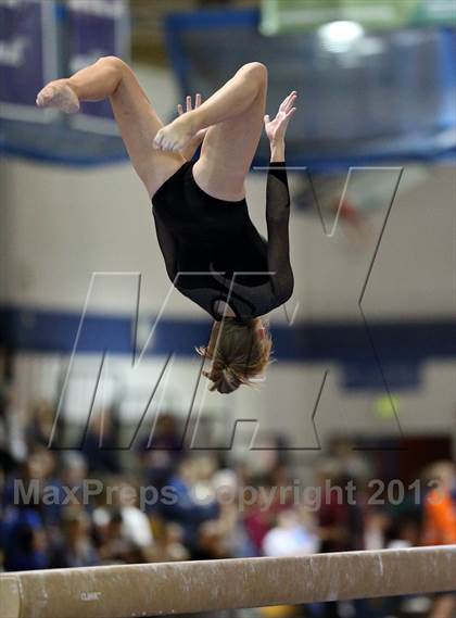Thumbnail 1 in CHSAA 5A State Gymnastics Championships photogallery.