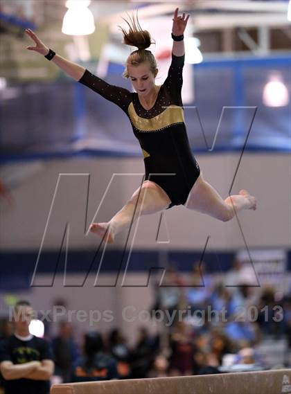 Thumbnail 2 in CHSAA 5A State Gymnastics Championships photogallery.