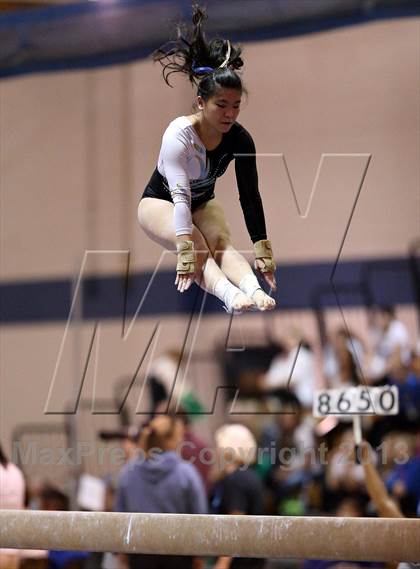 Thumbnail 1 in CHSAA 5A State Gymnastics Championships photogallery.