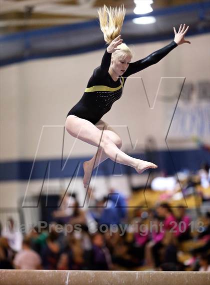 Thumbnail 2 in CHSAA 5A State Gymnastics Championships photogallery.