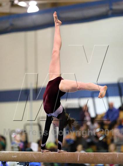 Thumbnail 3 in CHSAA 5A State Gymnastics Championships photogallery.