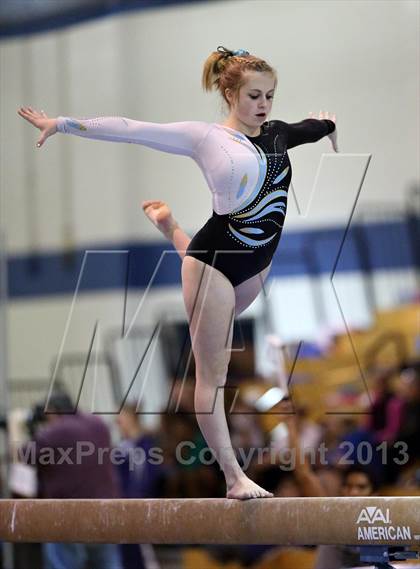 Thumbnail 2 in CHSAA 5A State Gymnastics Championships photogallery.