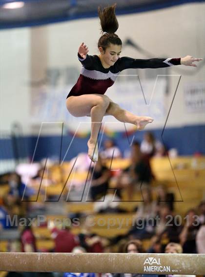 Thumbnail 3 in CHSAA 5A State Gymnastics Championships photogallery.