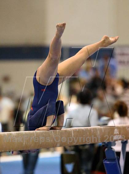 Thumbnail 3 in CHSAA 5A State Gymnastics Championships photogallery.