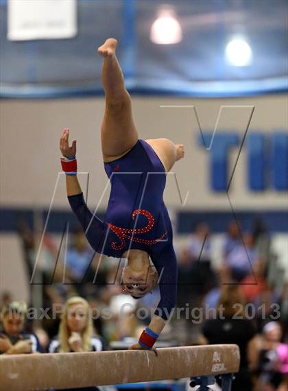 Thumbnail 3 in CHSAA 5A State Gymnastics Championships photogallery.
