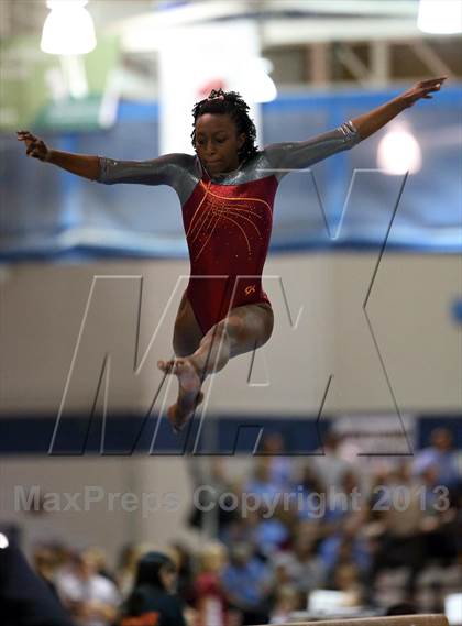 Thumbnail 1 in CHSAA 5A State Gymnastics Championships photogallery.