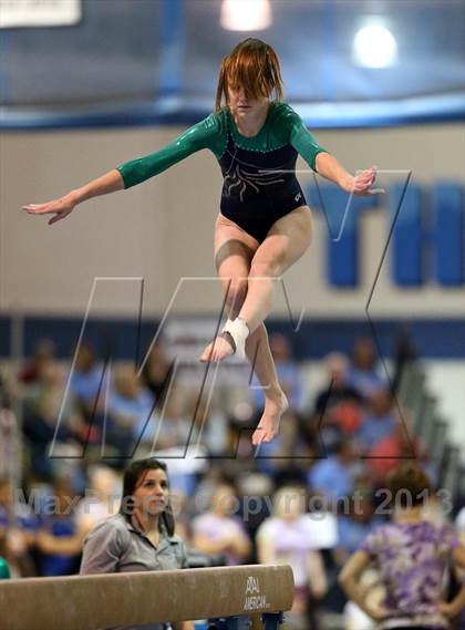 Thumbnail 3 in CHSAA 5A State Gymnastics Championships photogallery.