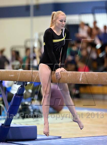 Thumbnail 1 in CHSAA 5A State Gymnastics Championships photogallery.