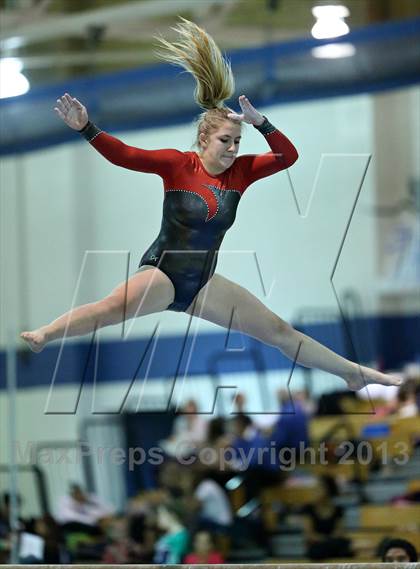 Thumbnail 3 in CHSAA 5A State Gymnastics Championships photogallery.