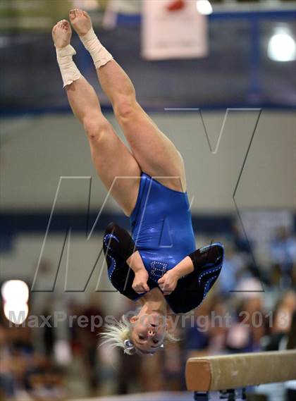 Thumbnail 2 in CHSAA 5A State Gymnastics Championships photogallery.