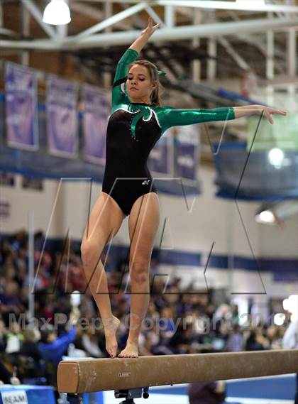 Thumbnail 2 in CHSAA 5A State Gymnastics Championships photogallery.