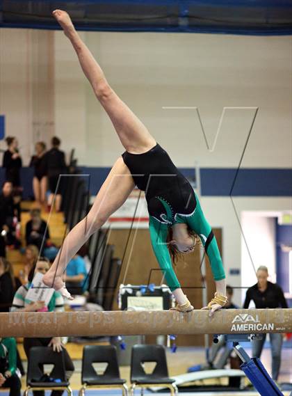 Thumbnail 2 in CHSAA 5A State Gymnastics Championships photogallery.