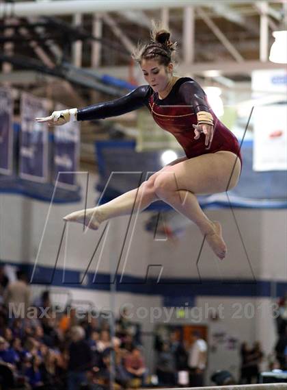 Thumbnail 3 in CHSAA 5A State Gymnastics Championships photogallery.