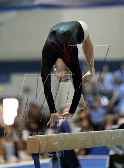 Thumbnail 2 in CHSAA 5A State Gymnastics Championships photogallery.