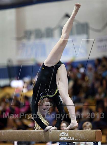 Thumbnail 2 in CHSAA 5A State Gymnastics Championships photogallery.