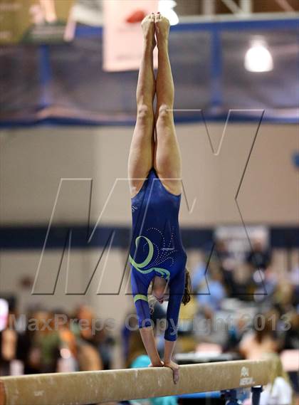 Thumbnail 3 in CHSAA 5A State Gymnastics Championships photogallery.