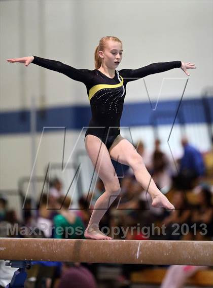 Thumbnail 1 in CHSAA 5A State Gymnastics Championships photogallery.