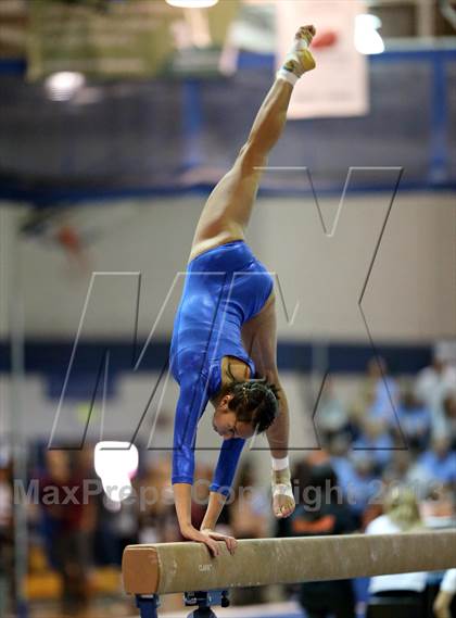 Thumbnail 3 in CHSAA 5A State Gymnastics Championships photogallery.