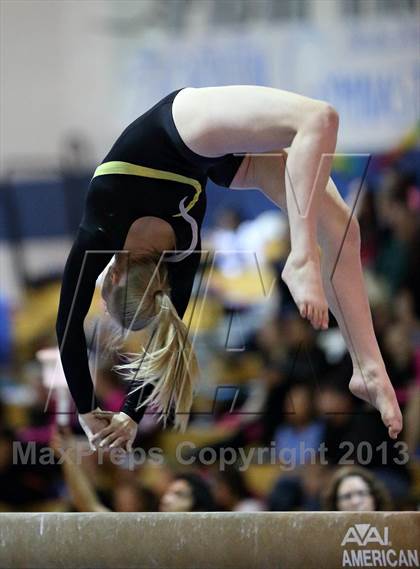 Thumbnail 2 in CHSAA 5A State Gymnastics Championships photogallery.