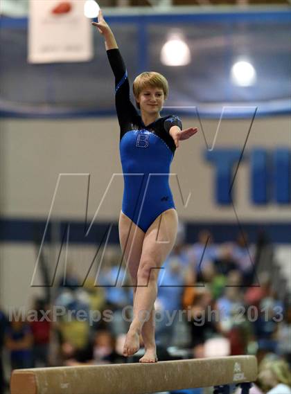 Thumbnail 1 in CHSAA 5A State Gymnastics Championships photogallery.