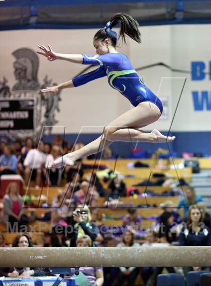Thumbnail 2 in CHSAA 5A State Gymnastics Championships photogallery.