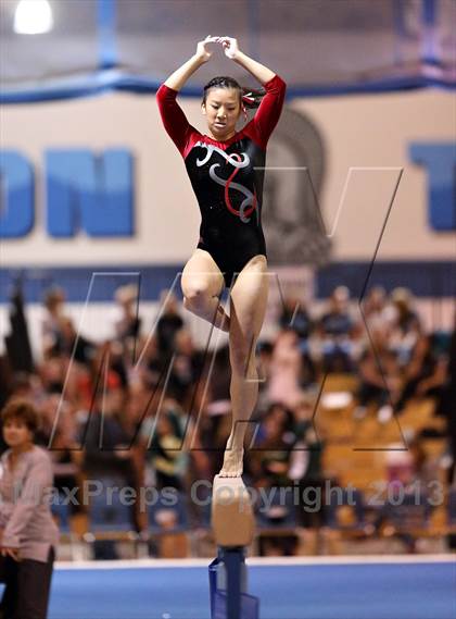 Thumbnail 3 in CHSAA 5A State Gymnastics Championships photogallery.