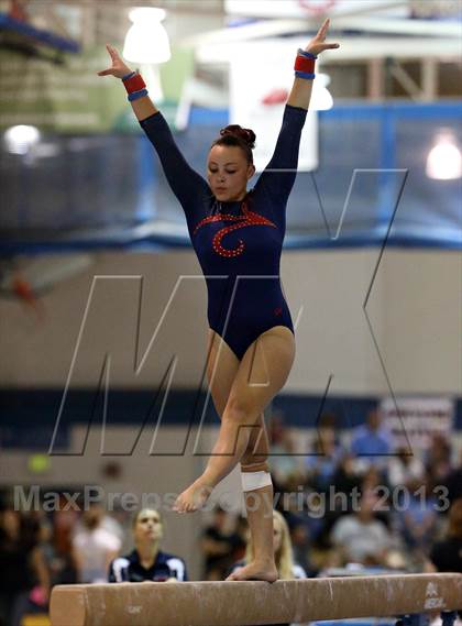Thumbnail 3 in CHSAA 5A State Gymnastics Championships photogallery.