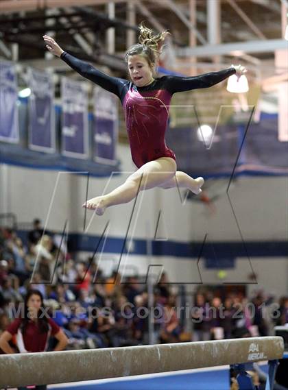 Thumbnail 1 in CHSAA 5A State Gymnastics Championships photogallery.