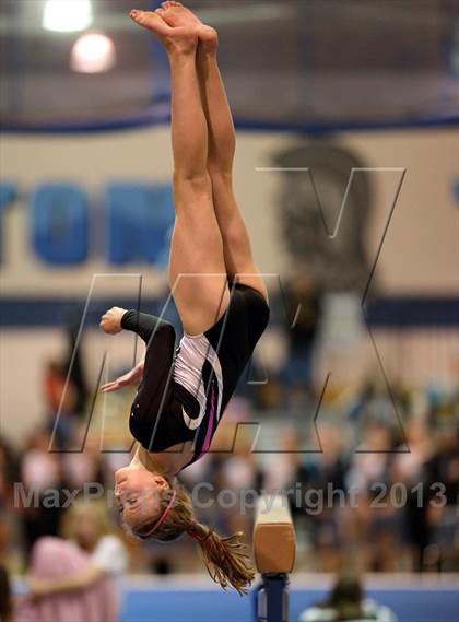 Thumbnail 2 in CHSAA 5A State Gymnastics Championships photogallery.