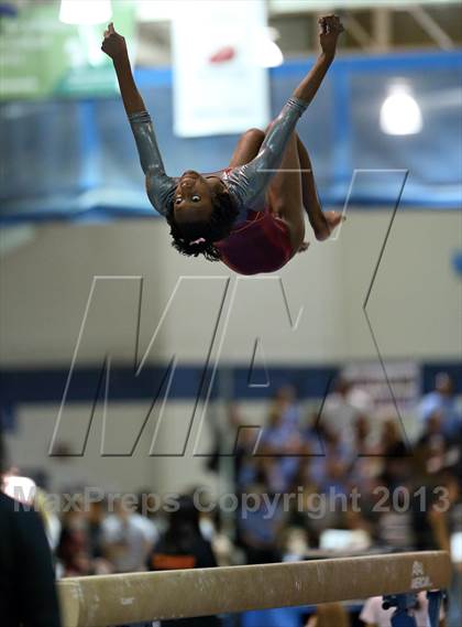 Thumbnail 3 in CHSAA 5A State Gymnastics Championships photogallery.