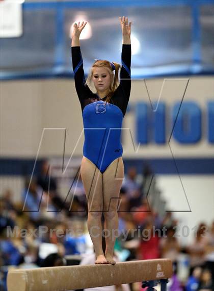 Thumbnail 1 in CHSAA 5A State Gymnastics Championships photogallery.