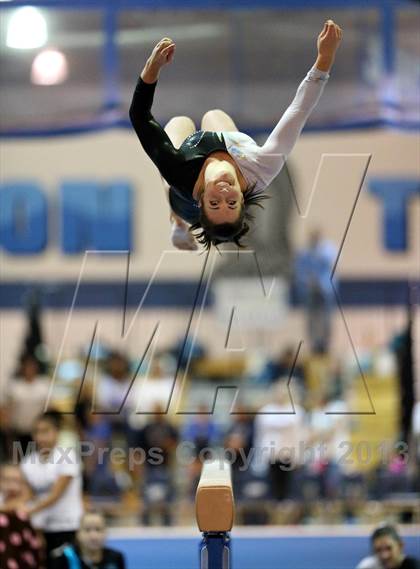 Thumbnail 2 in CHSAA 5A State Gymnastics Championships photogallery.
