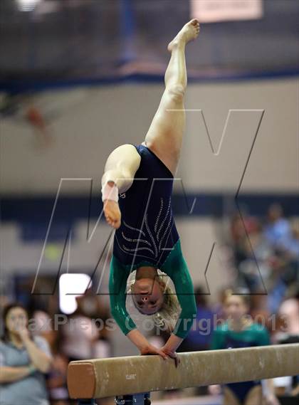 Thumbnail 3 in CHSAA 5A State Gymnastics Championships photogallery.