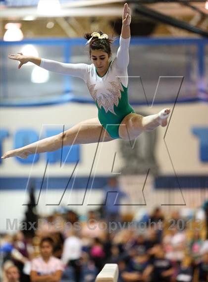 Thumbnail 2 in CHSAA 5A State Gymnastics Championships photogallery.