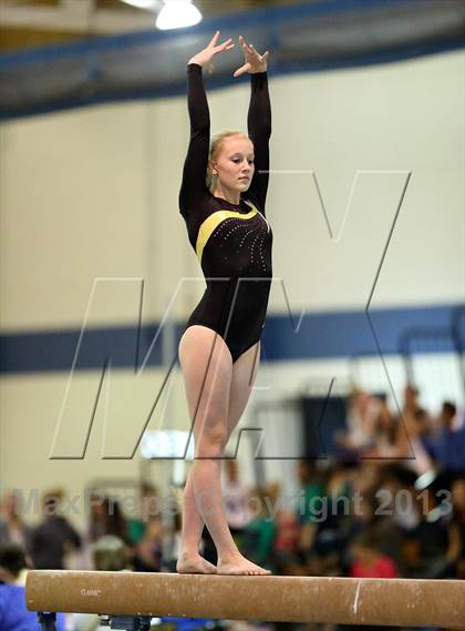 Thumbnail 2 in CHSAA 5A State Gymnastics Championships photogallery.