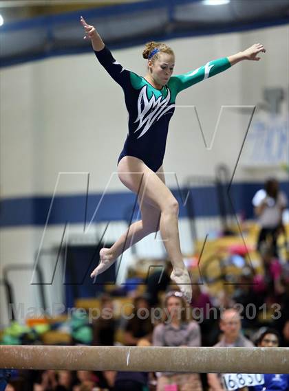 Thumbnail 3 in CHSAA 5A State Gymnastics Championships photogallery.