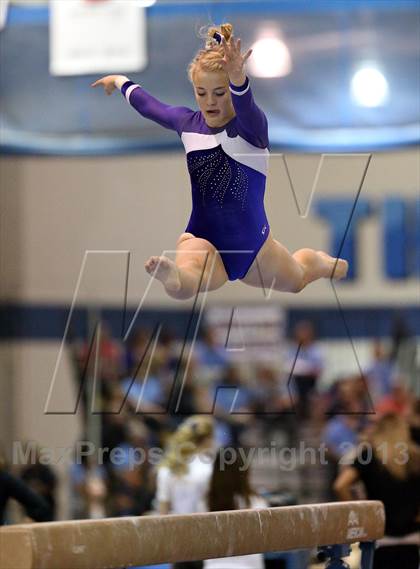 Thumbnail 1 in CHSAA 5A State Gymnastics Championships photogallery.