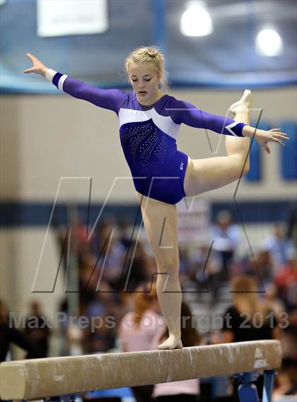 Thumbnail 3 in CHSAA 5A State Gymnastics Championships photogallery.
