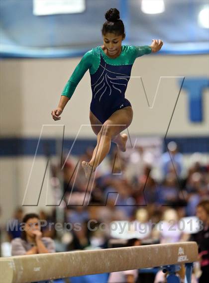 Thumbnail 1 in CHSAA 5A State Gymnastics Championships photogallery.